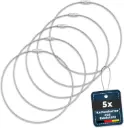 Fitgadgets Heißwachs Kettenhalter aus Edelstahl 30 cm, 5 stck. Kettenwachs-Ringe/Kettenringe für Fahrradketten