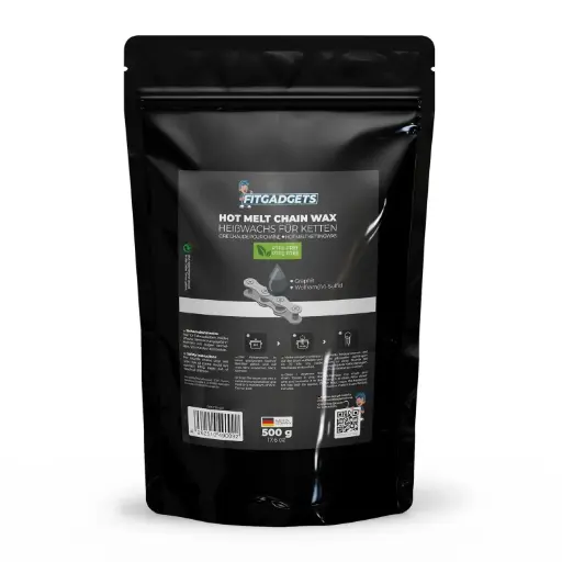 Fitgadgets Heißwachs Fahrradkettenwachs 500g Pellets